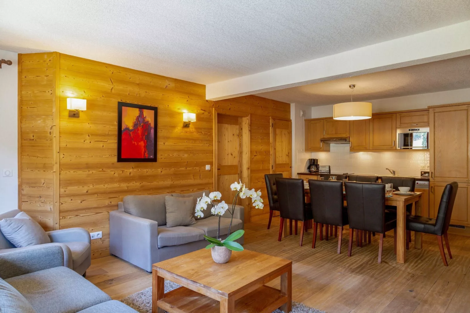 Resort les Portes du Mont Blanc 4-Woonkamer