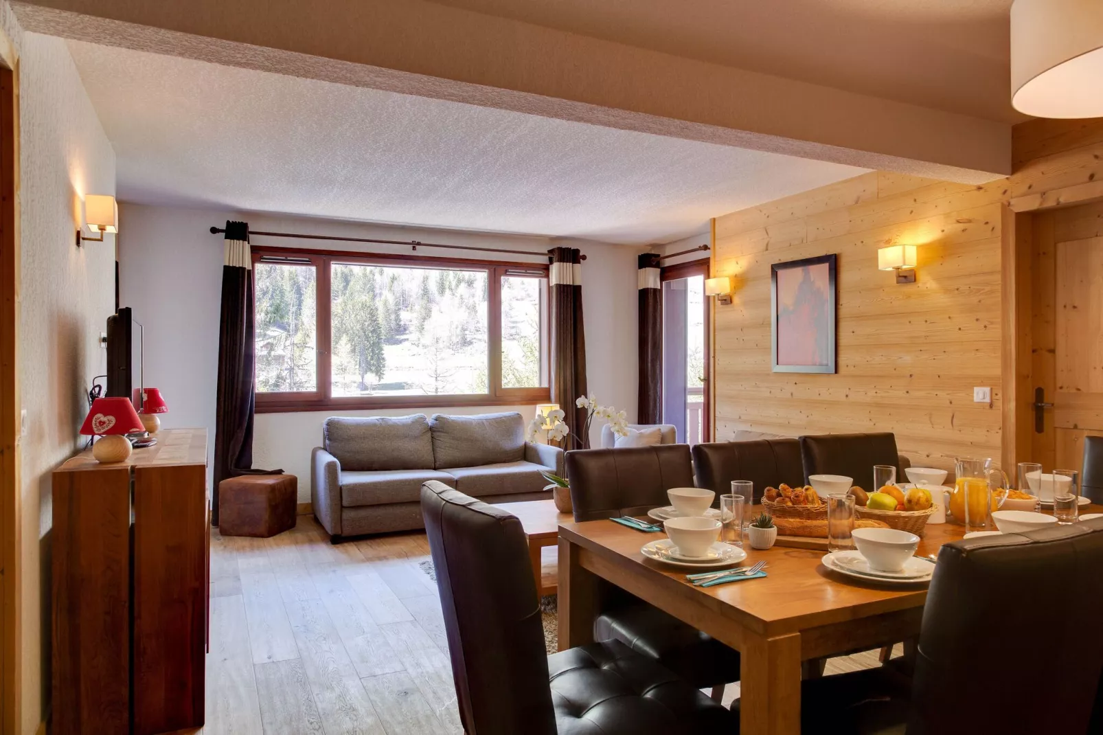 Resort les Portes du Mont Blanc 4-Eetkamer