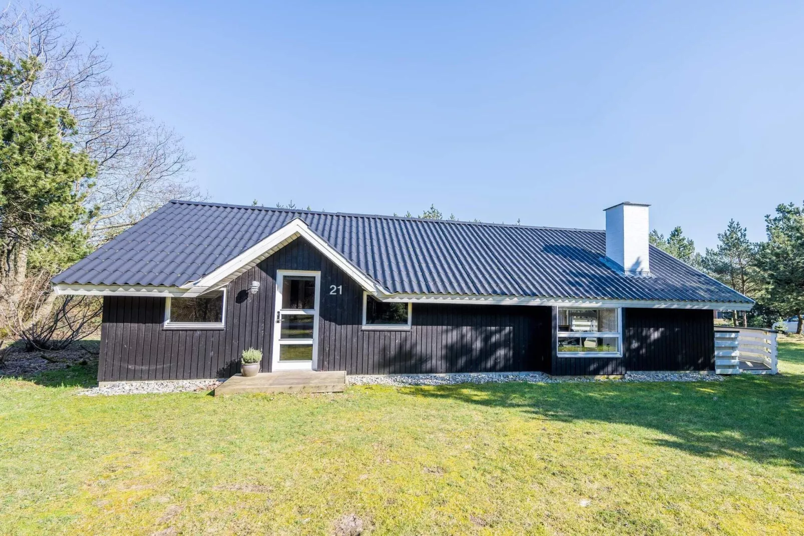Lichte huisje met overdekt terras-By Traum-Buitenlucht
