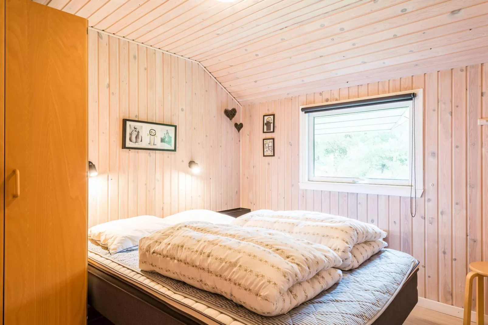 Lichte huisje met overdekt terras-By Traum-Binnen