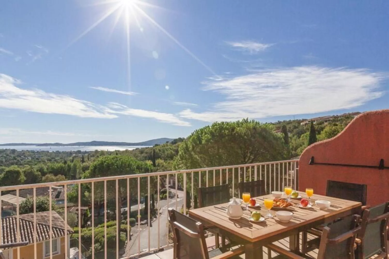 Residence Les Restanques du Golfe de St Tropez Grimaud - Studio 5 personnes - 1 coin nuit Standard - Terras
