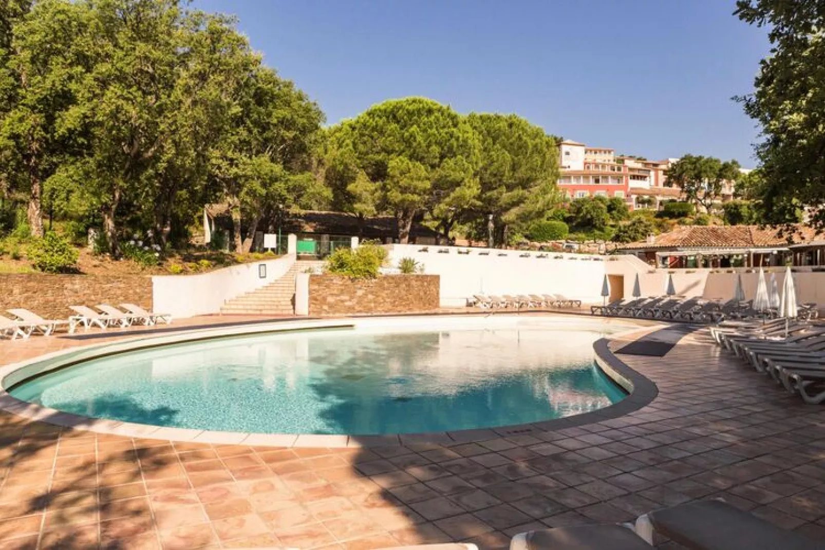 Residence Les Restanques du Golfe de St Tropez Grimaud - Studio 5 personnes - 1 coin nuit Standard - Parkfaciliteiten