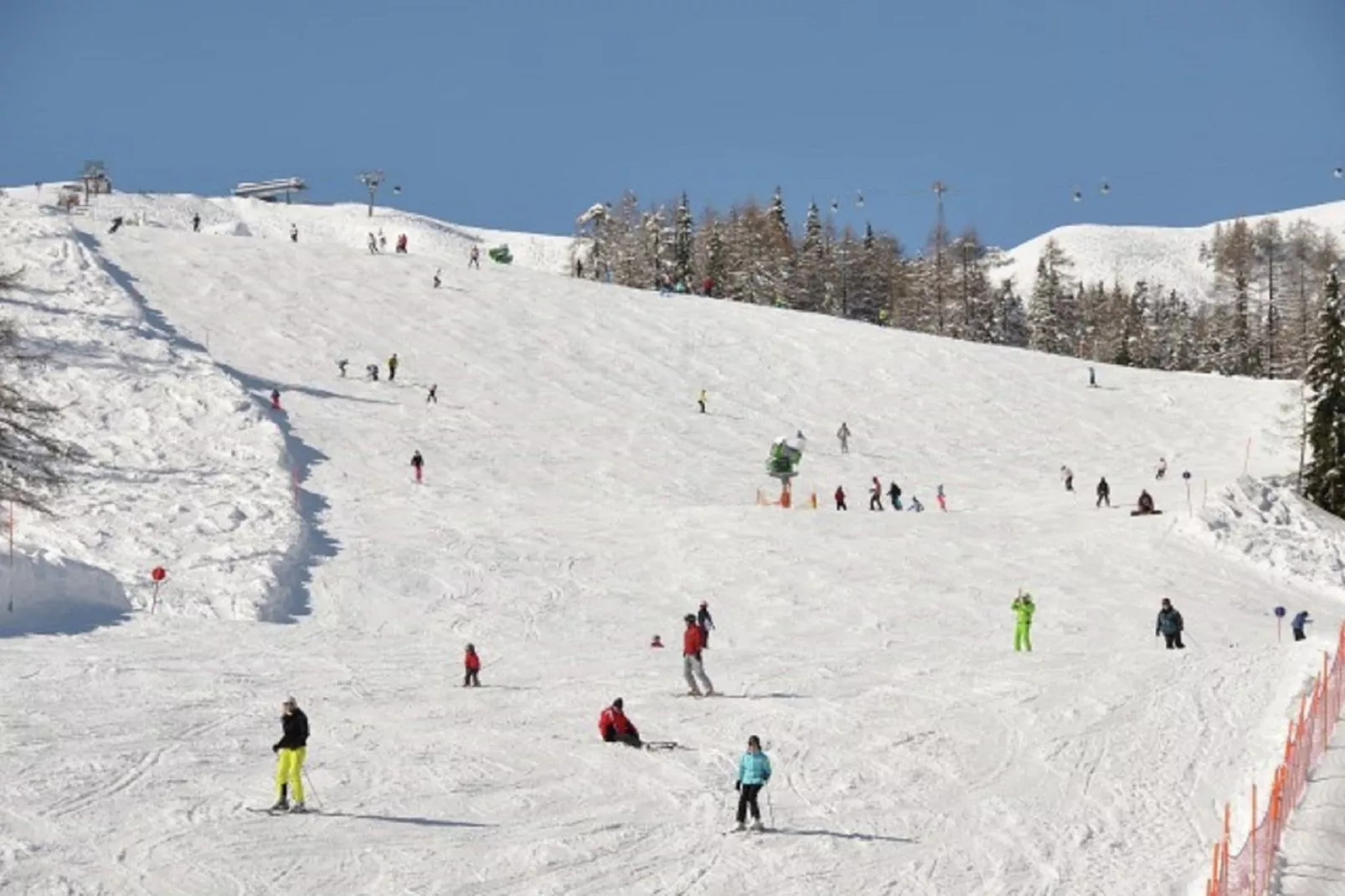 Chalet Truppe-Gebied winter 1km