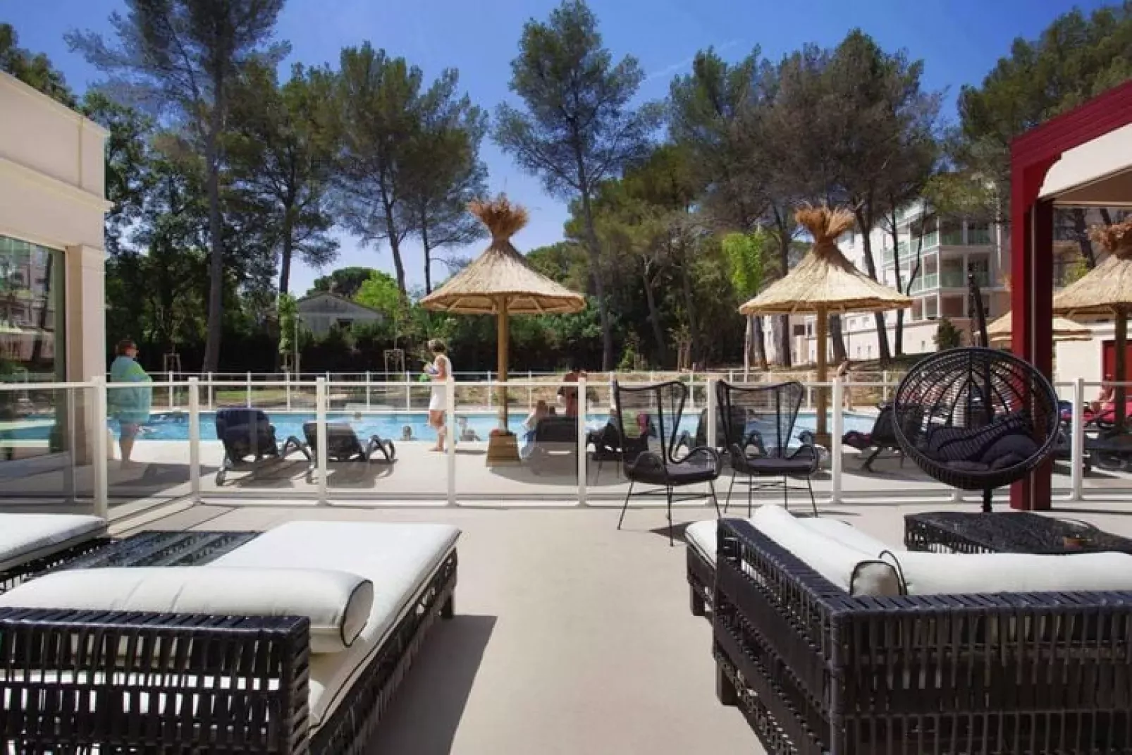 Studio in Cavalaire-sur-Mer vlakbij het strand-Zwembad