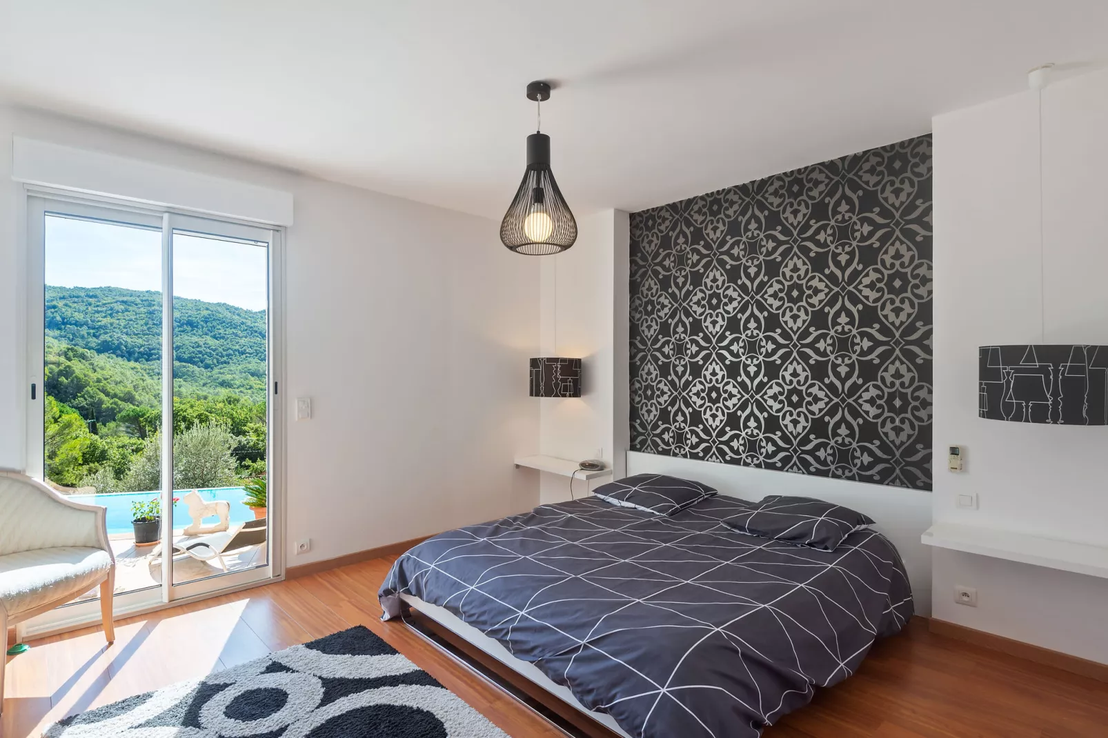 Villa Bargemon-Slaapkamer