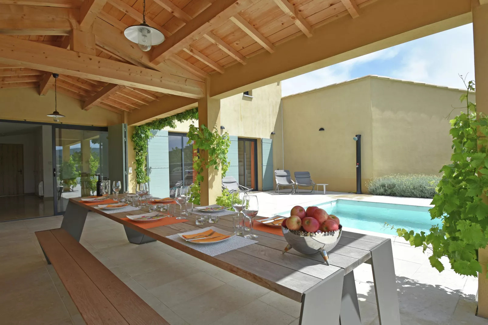 Villa Mont Ventoux-Terrasbalkon