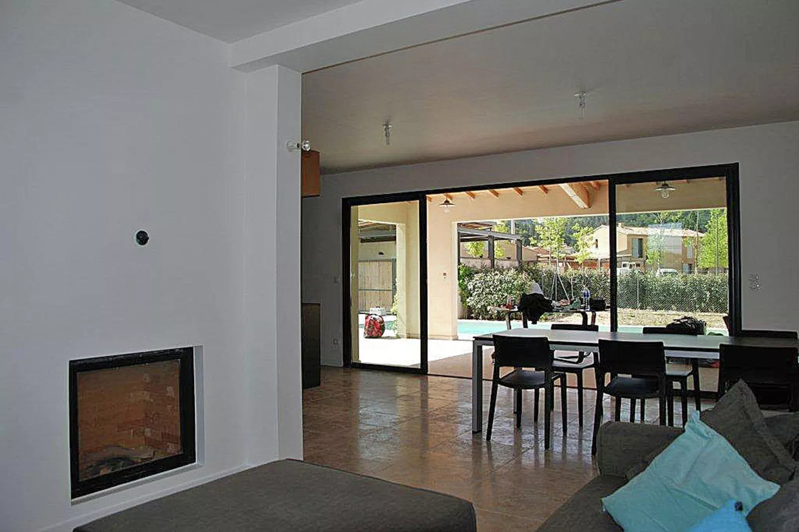 Villa Provatoux-Woonkamer