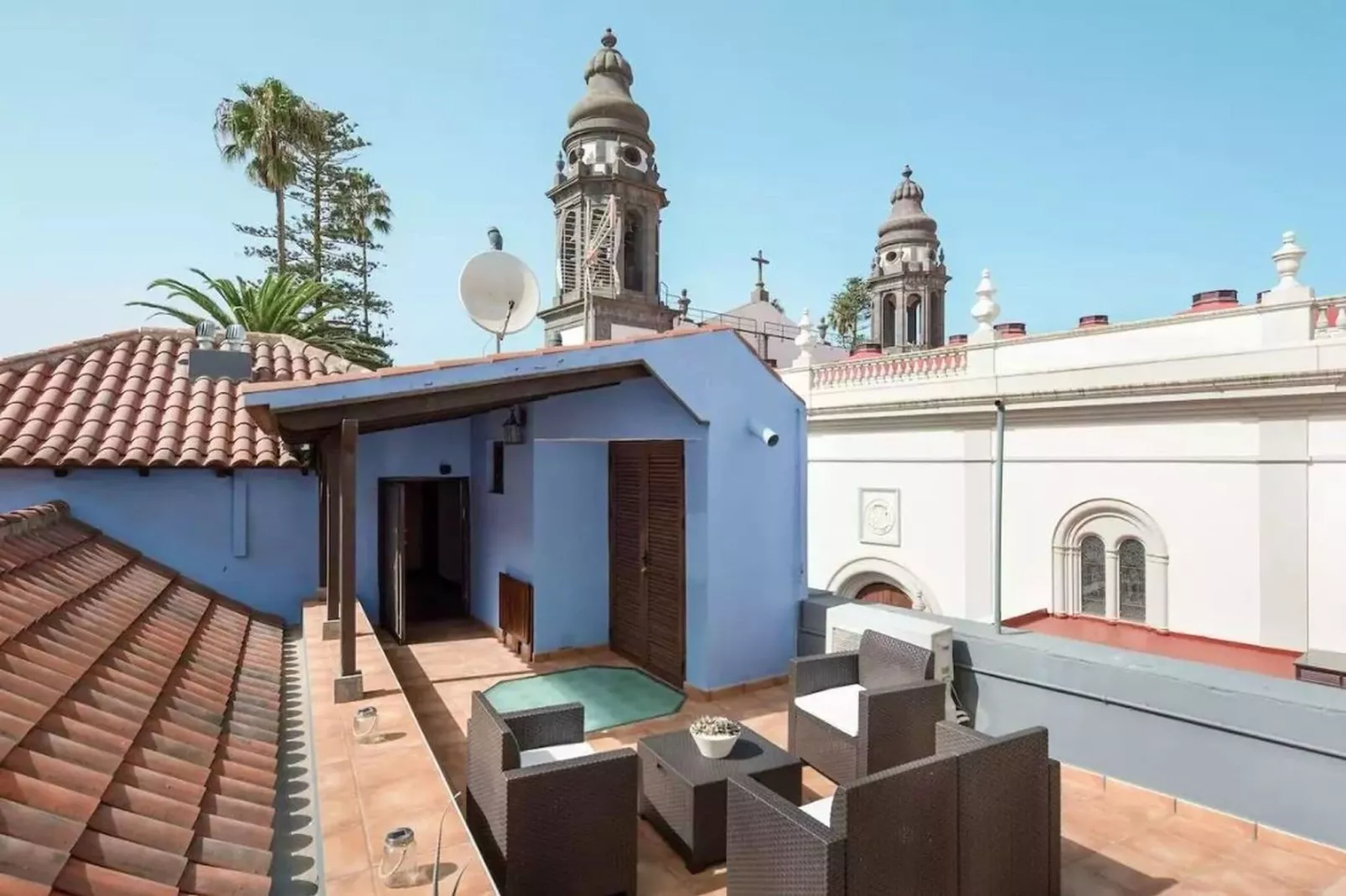 Casa La Vicaría-Terrasbalkon