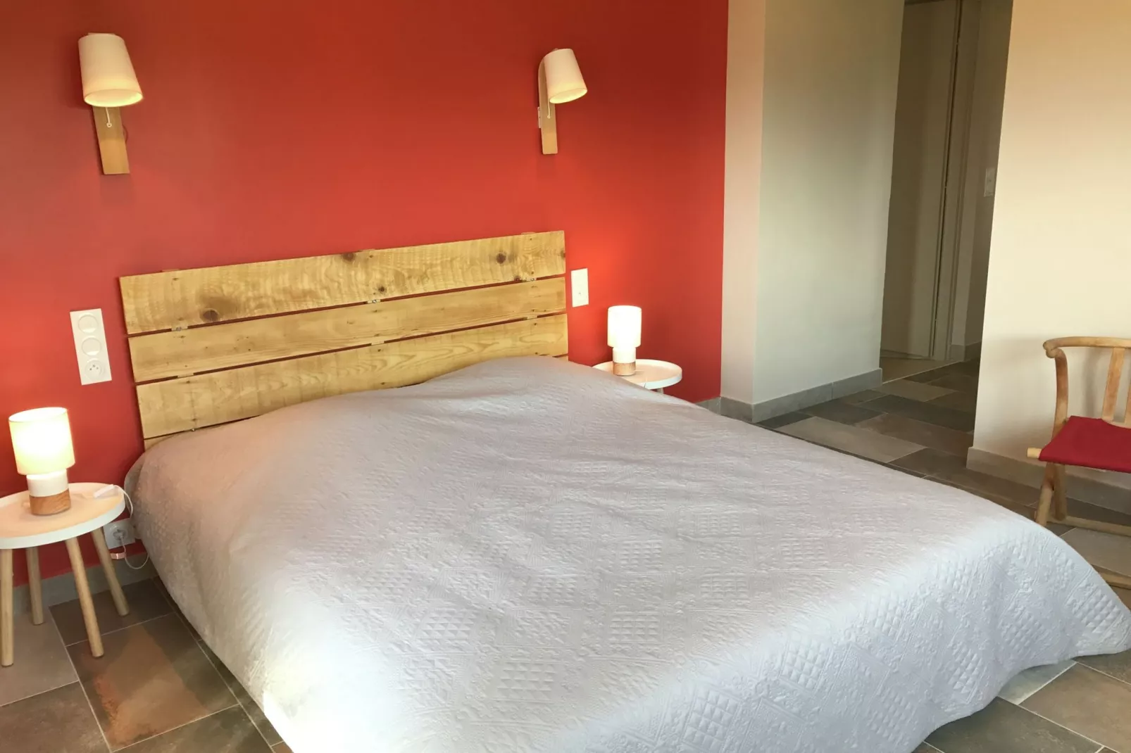 Maison avec piscine-Slaapkamer