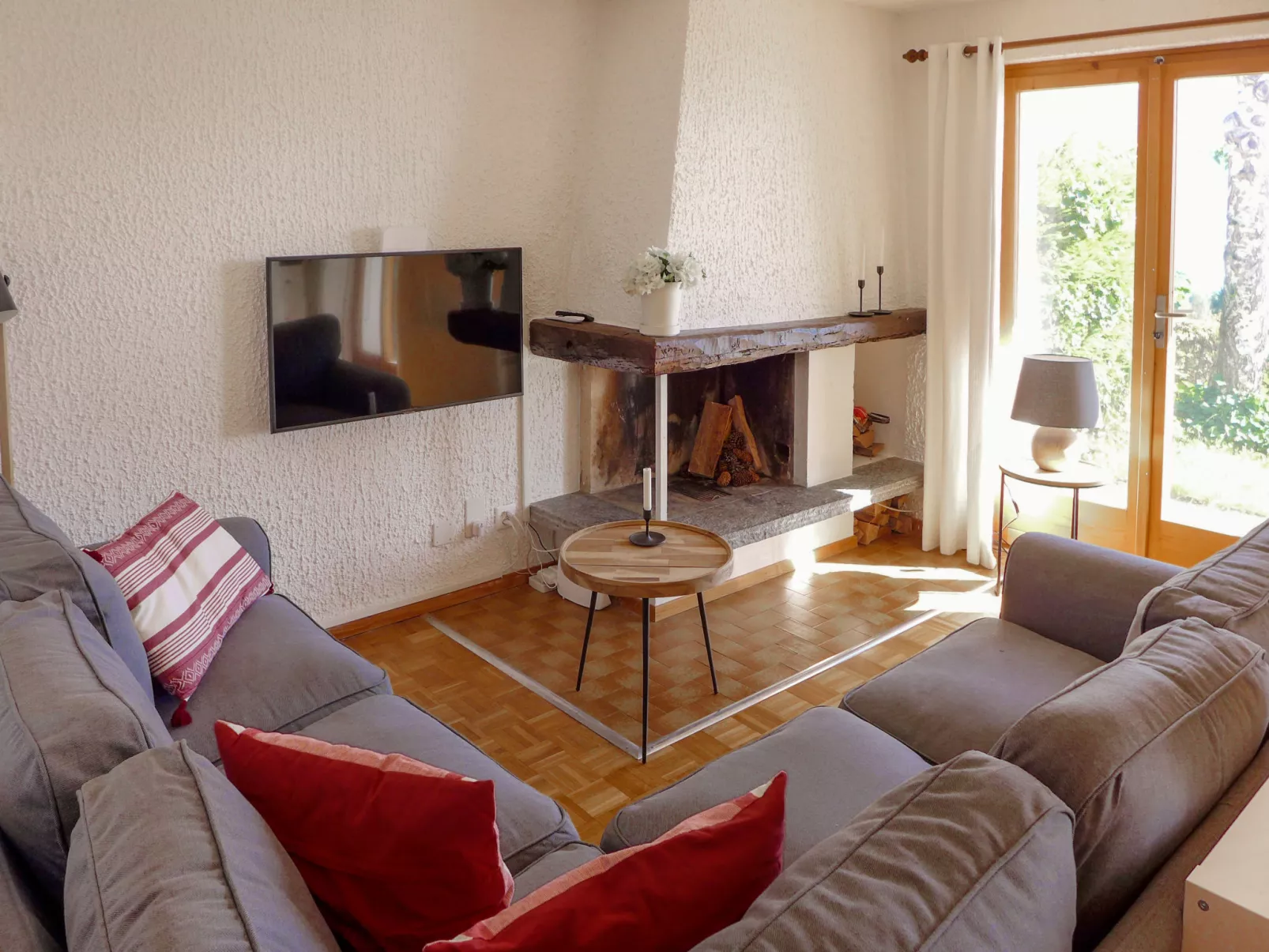 Chalet La Délège-Binnen