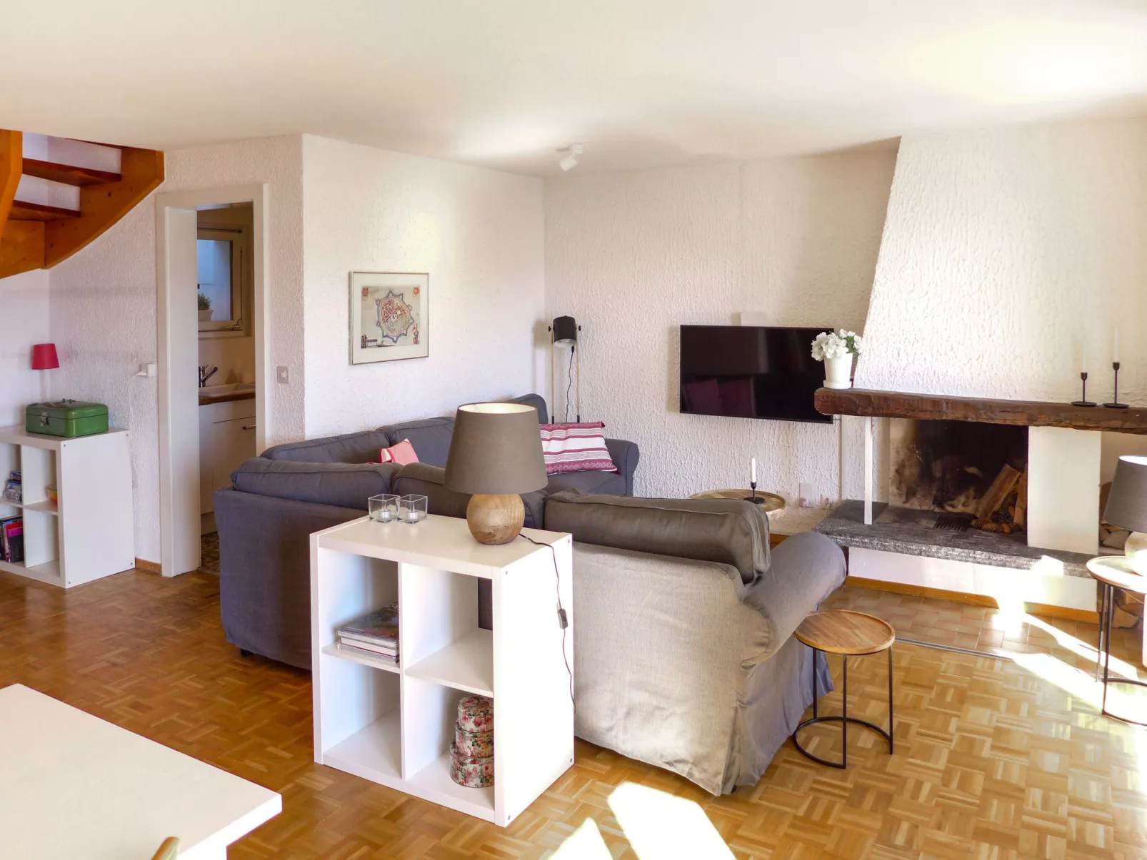 Chalet La Délège-Binnen