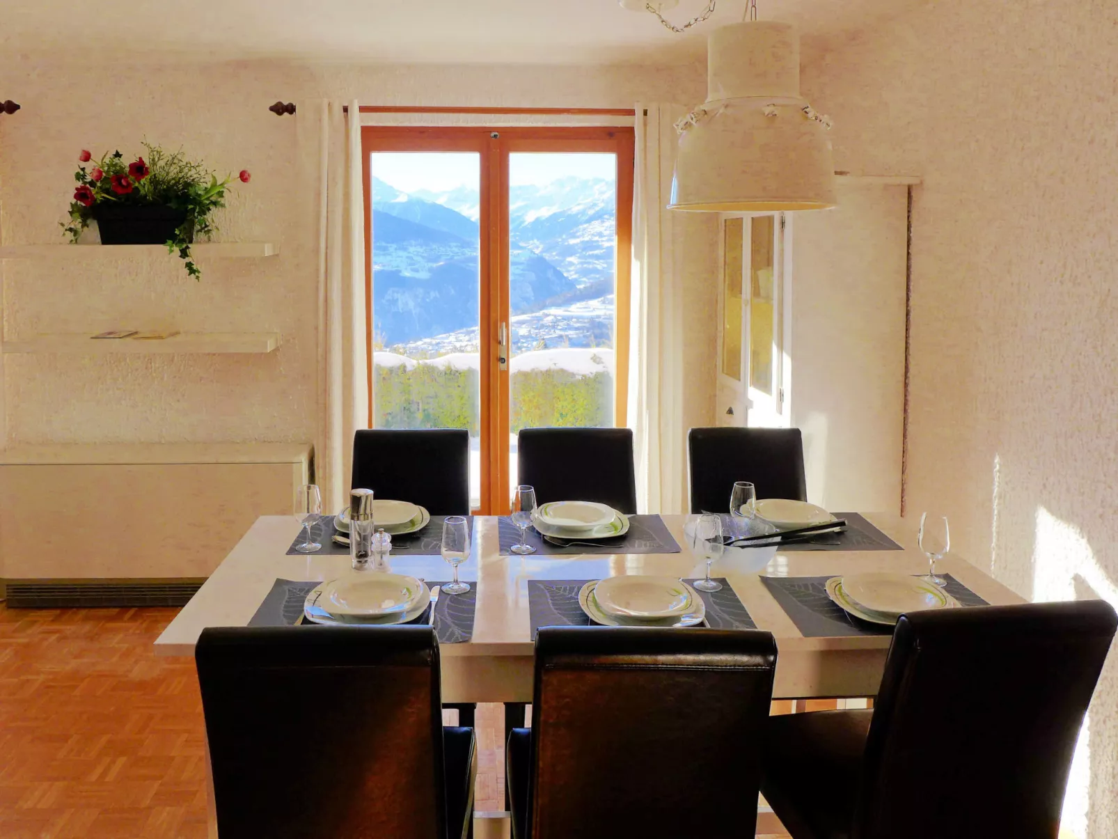 Chalet La Délège-Binnen