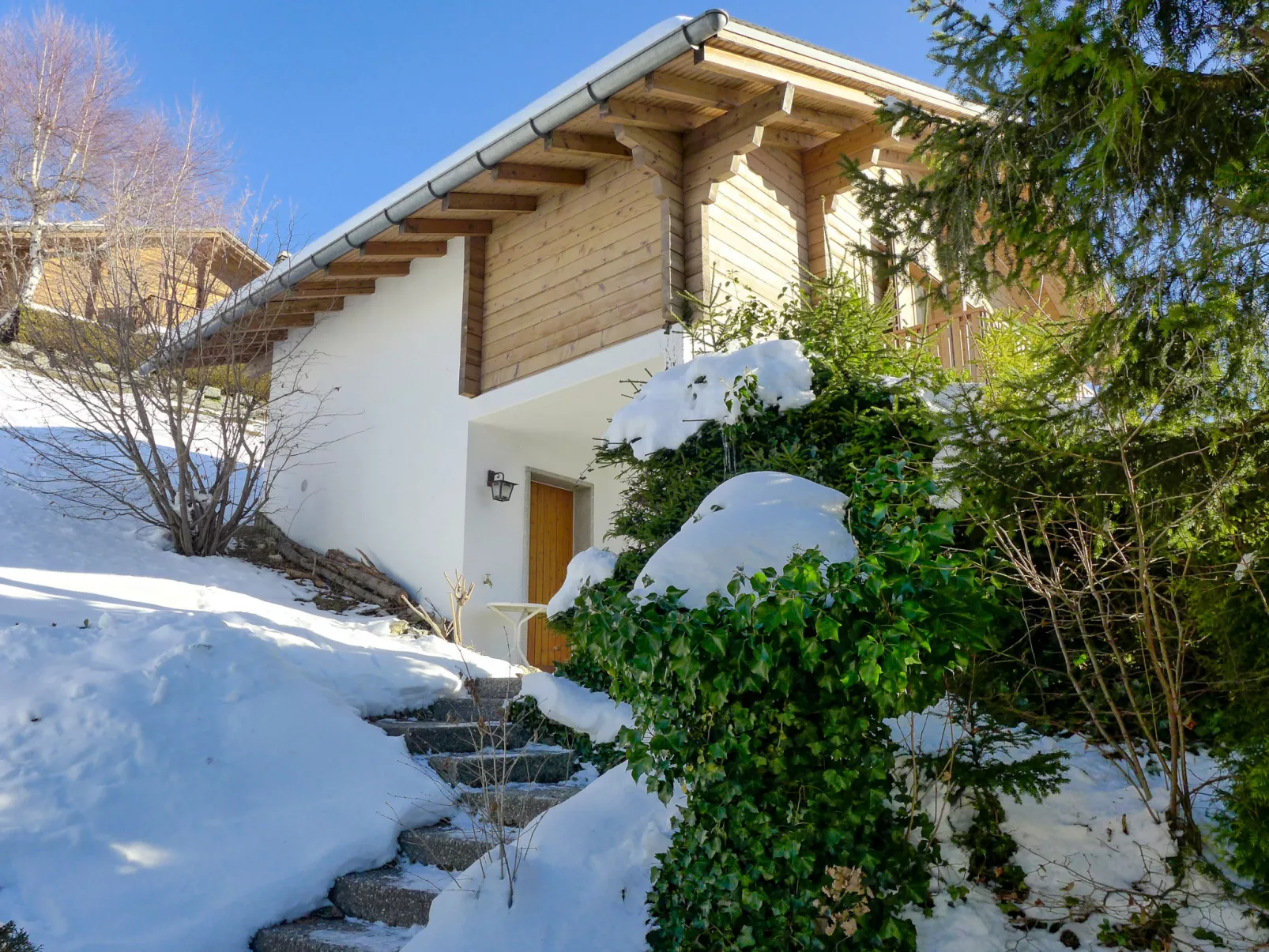 Chalet La Délège-Buiten