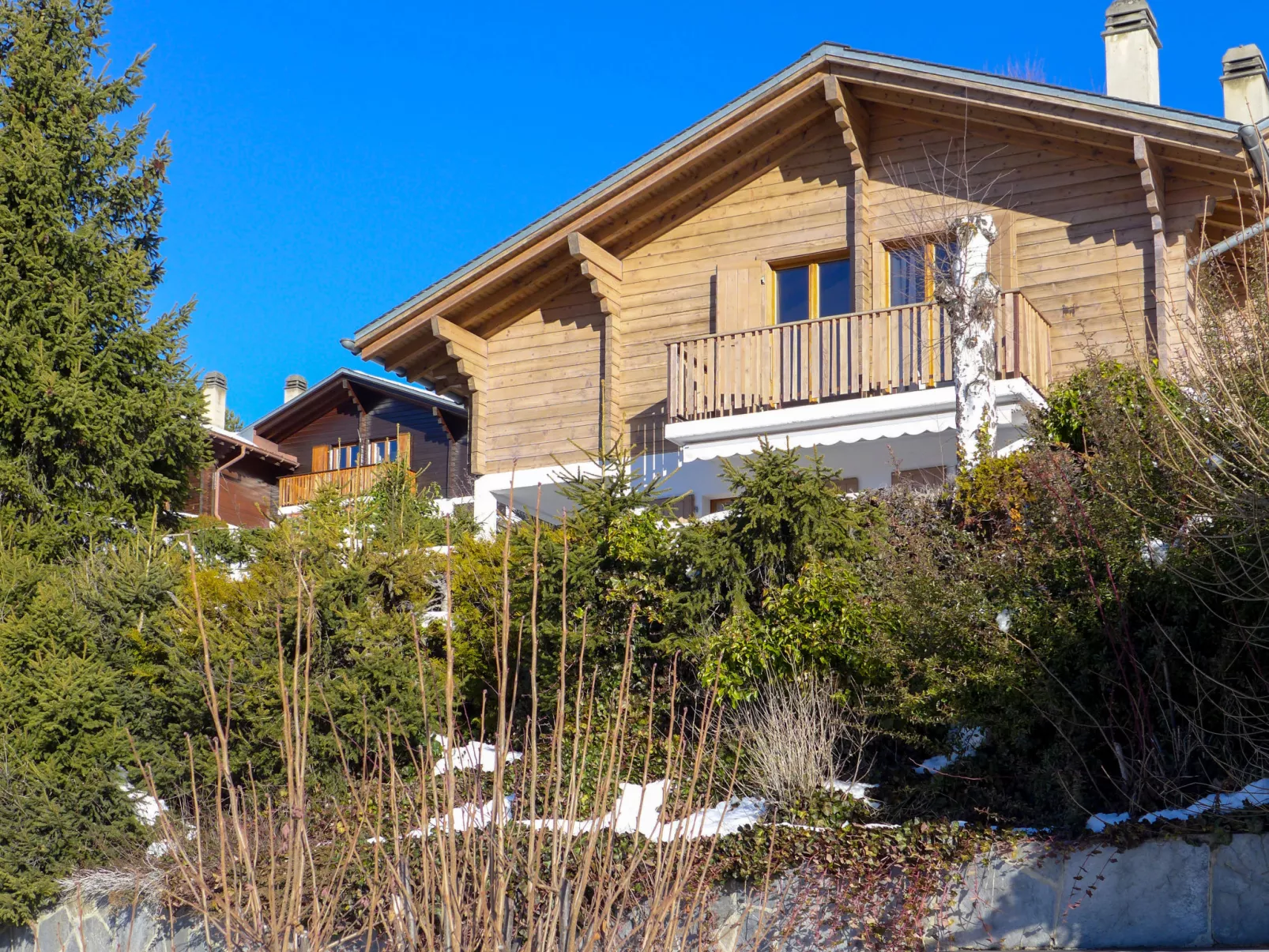 Chalet La Délège-Buiten