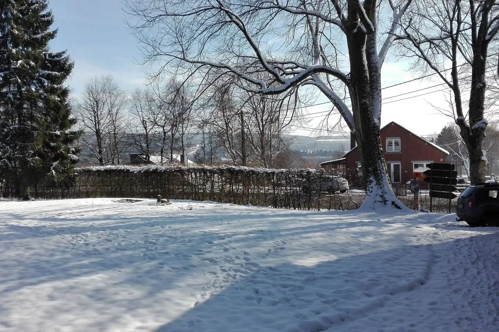 Baronheid-Tuin winter