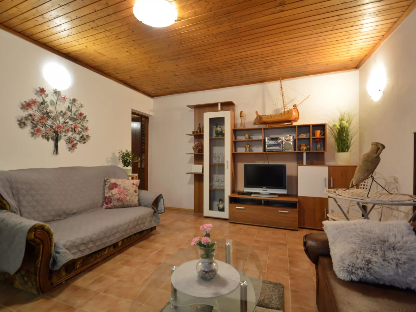 inside