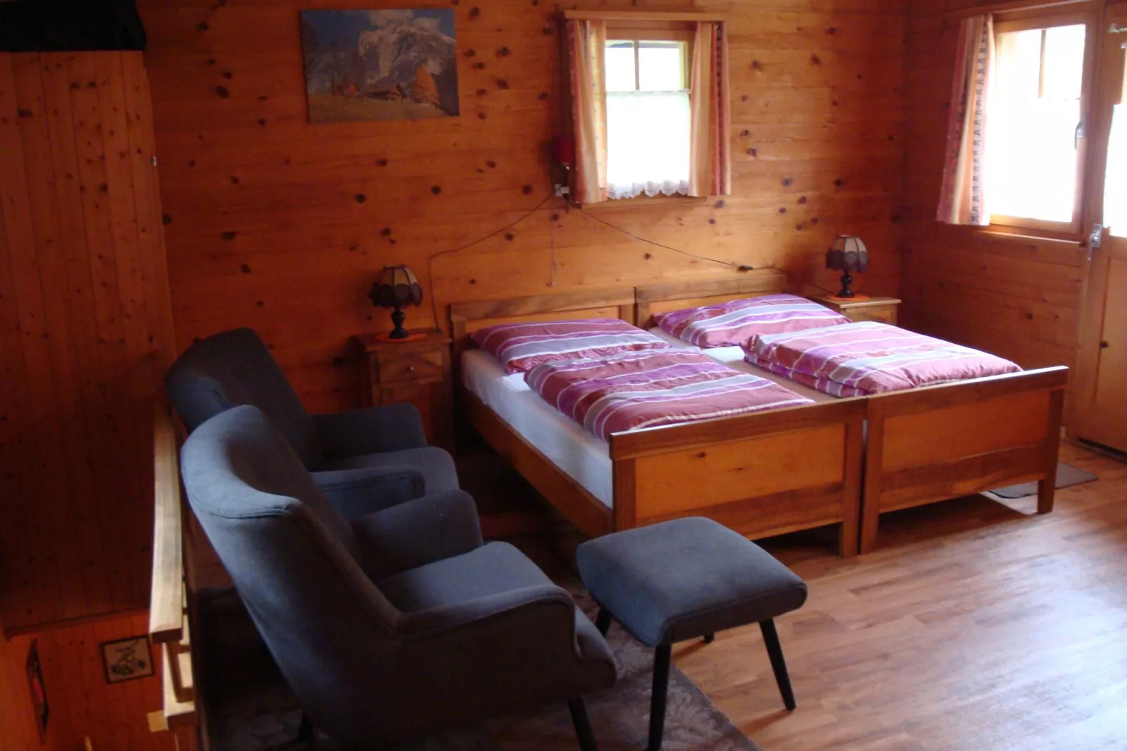 Chalet Abendruh-Woonkamer