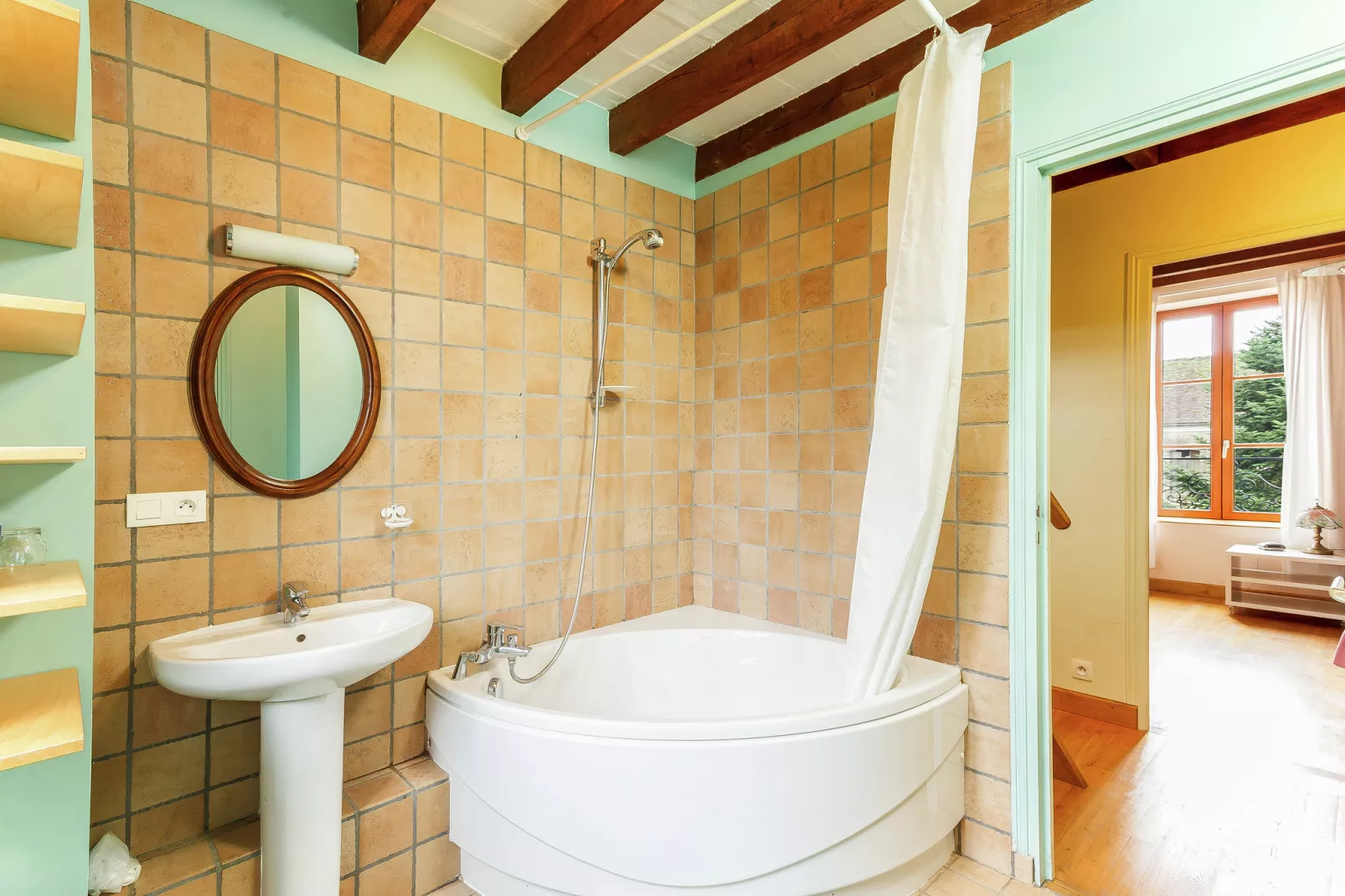 Maison de vacances Diges-Badkamer