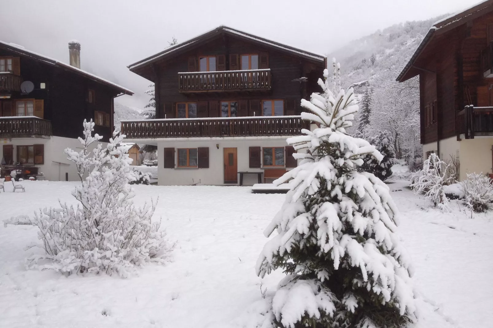 Appartement Chalet Kirsanna-Exterieur winter