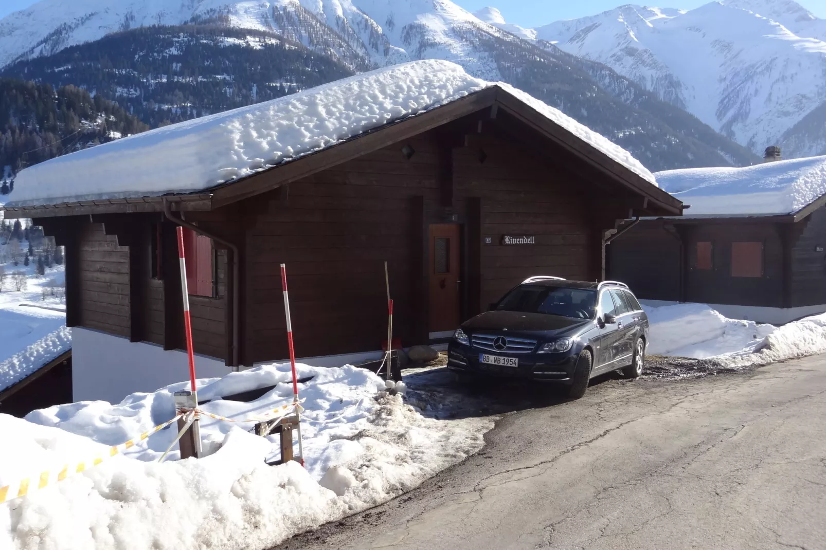 Chalet Rivendell-Exterieur winter