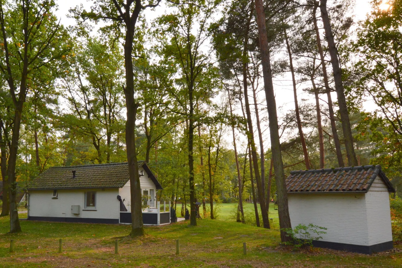 Bungalow nummer 1-Buitenkant zomer