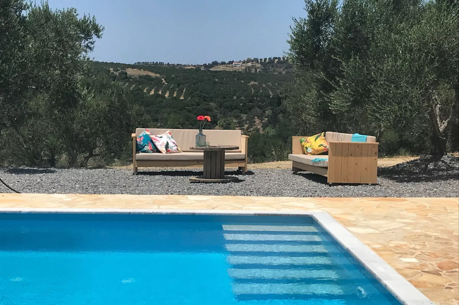 Villa Kamaria-Terrasbalkon