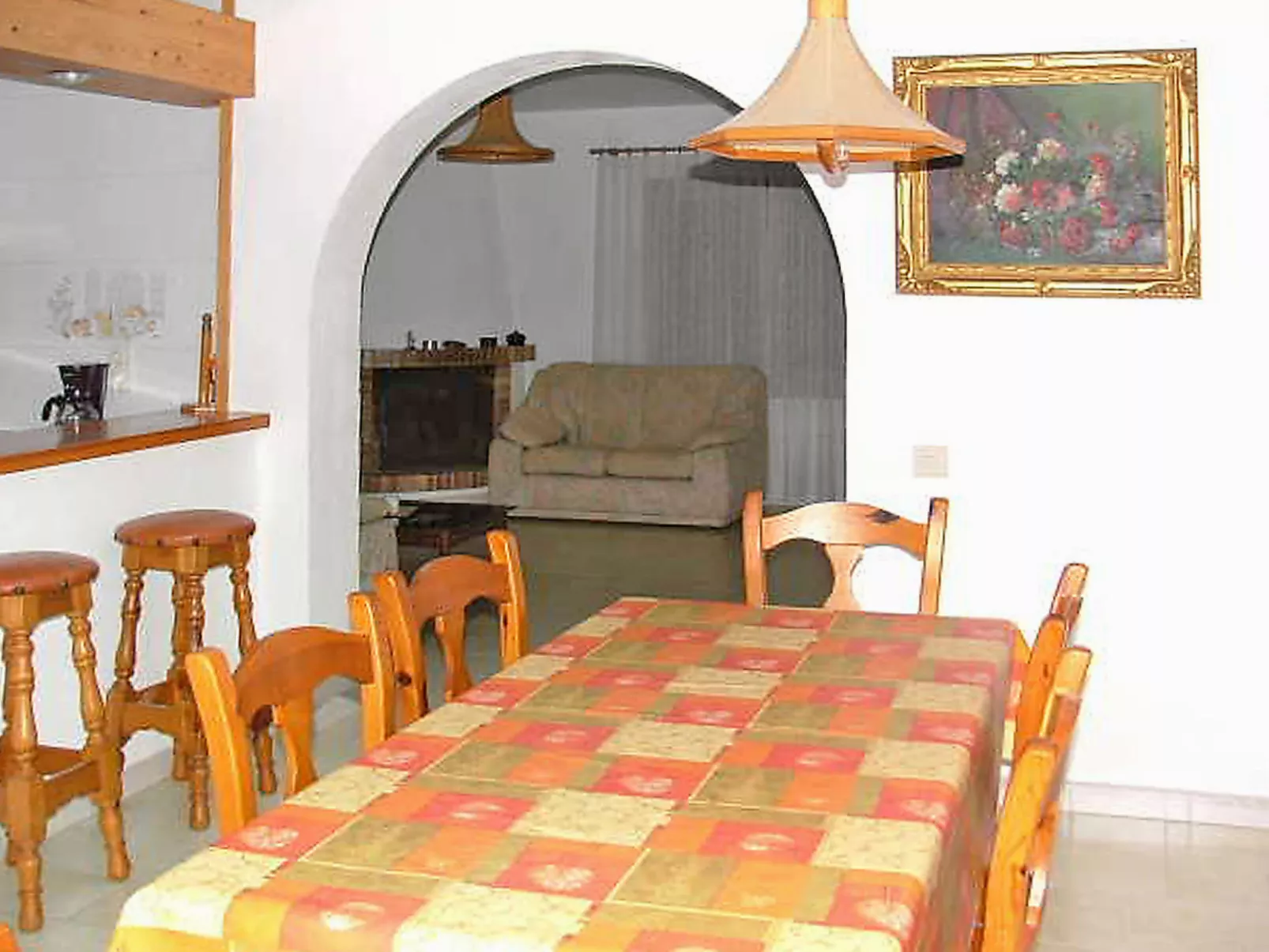 inside