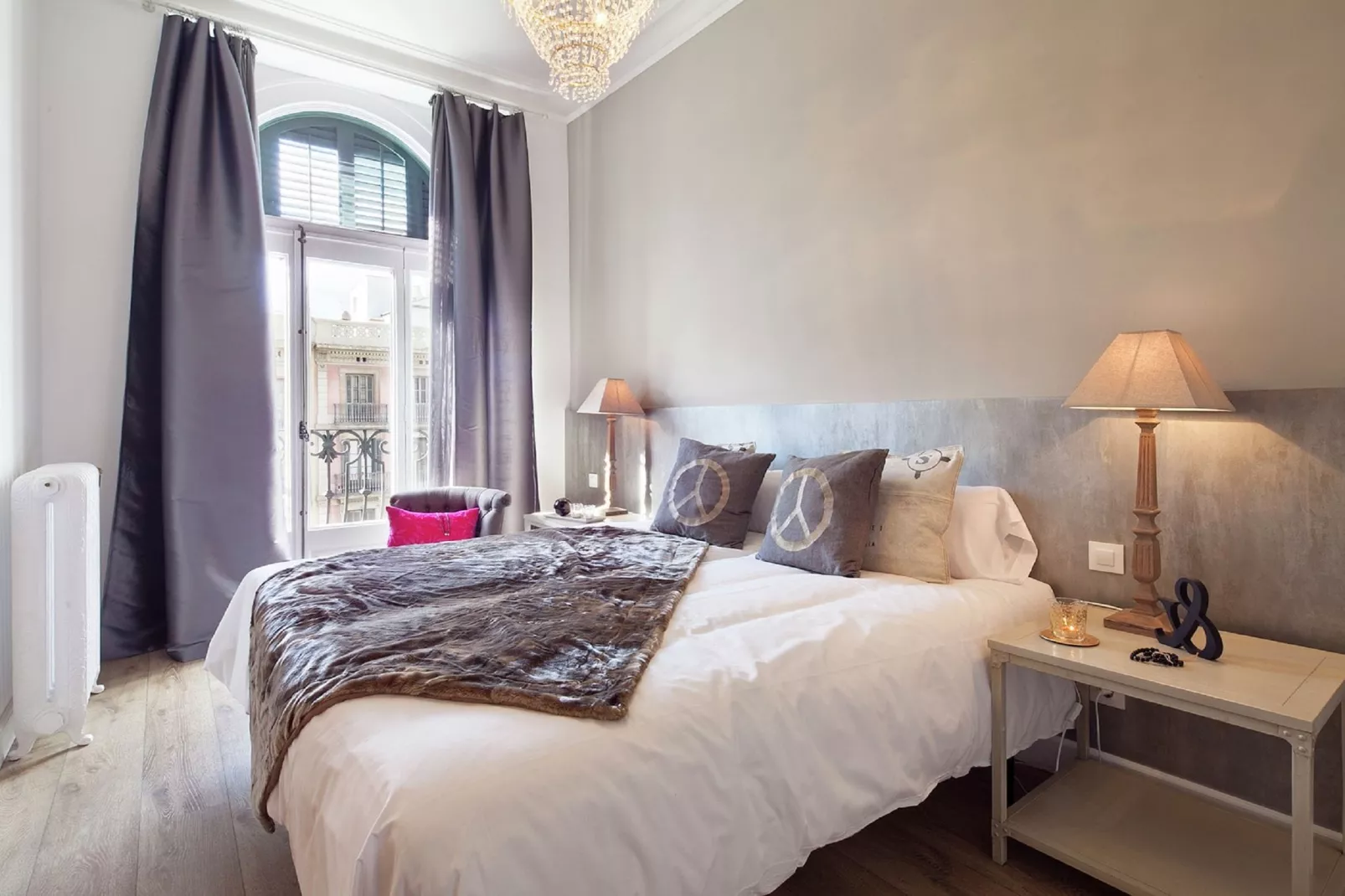 Catalunya Palace Apartment-Slaapkamer