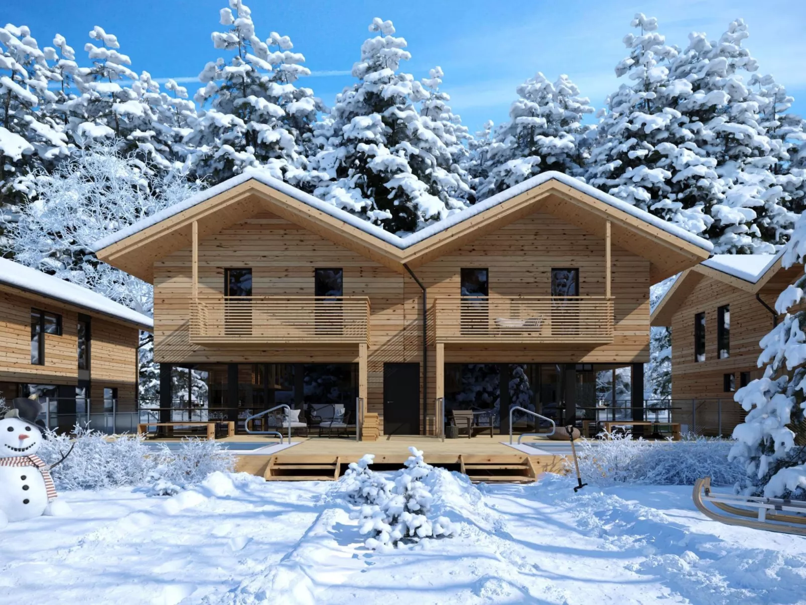 #5b mit Sauna & Pool-Buiten