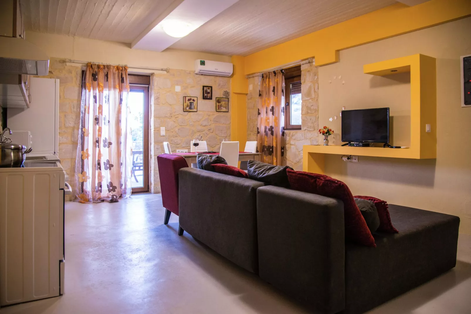 Villa Ruby-Woonkamer