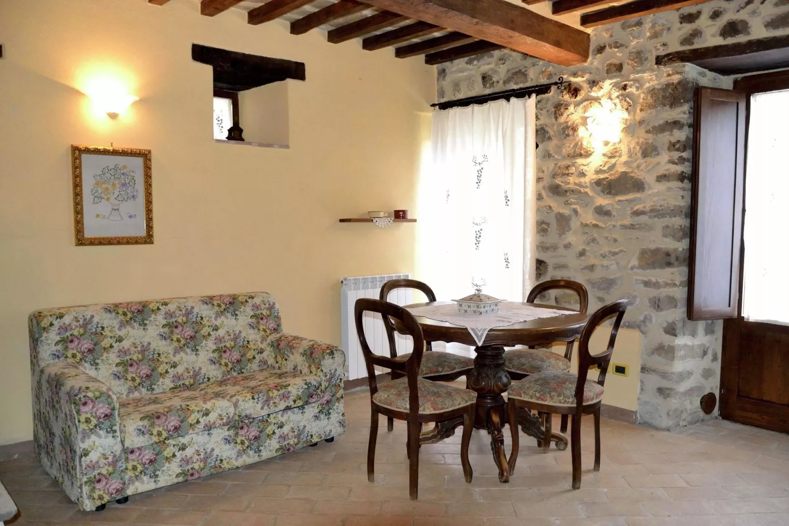 Villa Roseto-Woonkamer