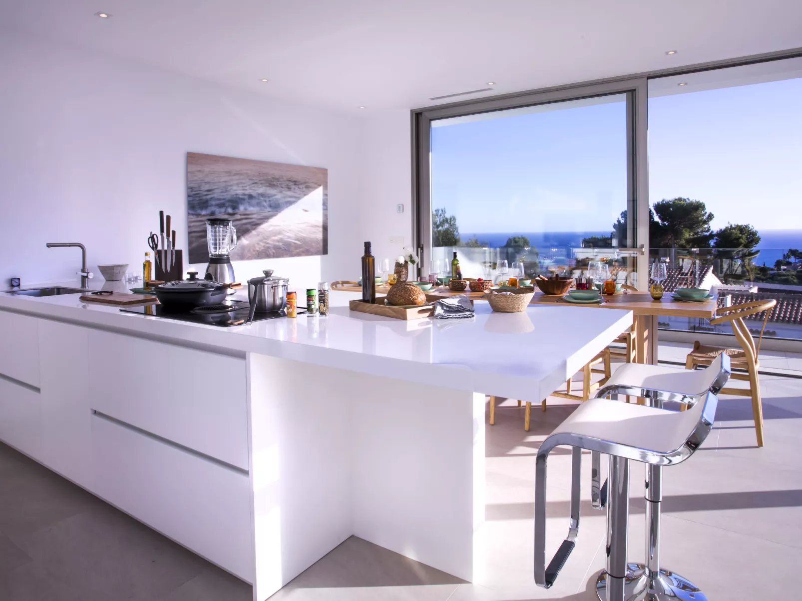 Villa Halcon al Mar-Binnen