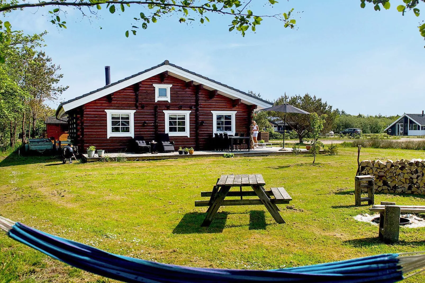 8 persoons vakantie huis in Hemmet-Buitenlucht