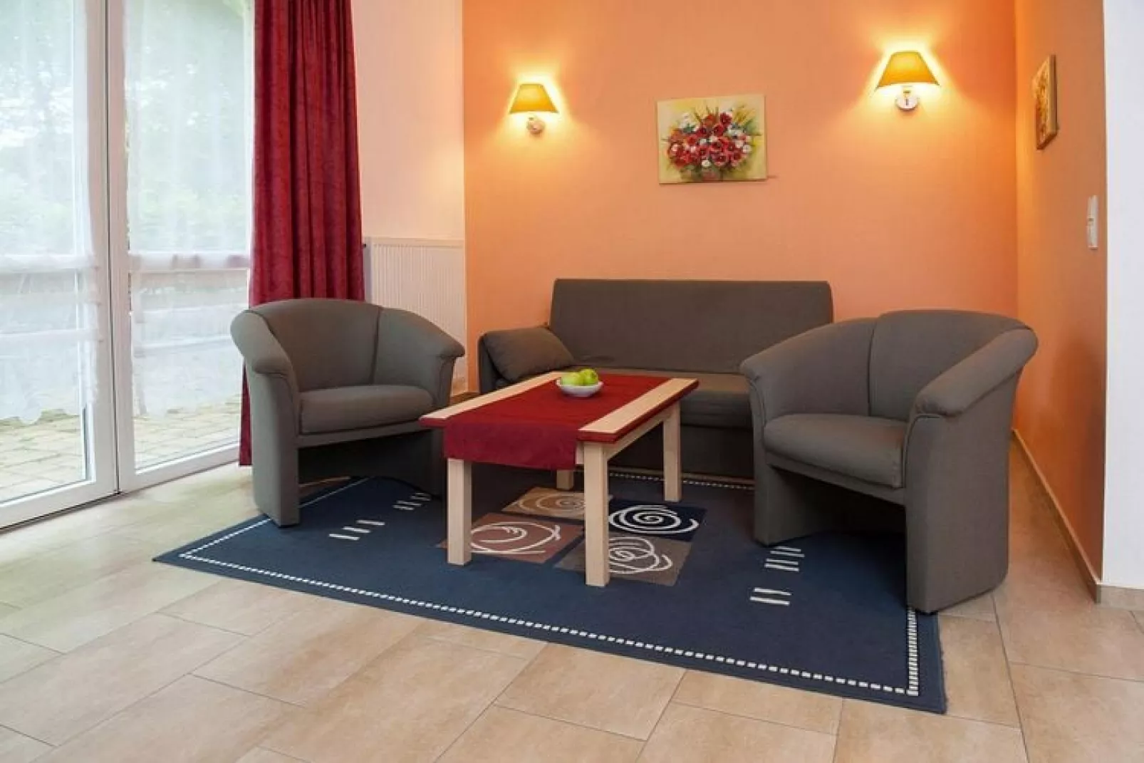 Typ Deluxe 80 qm-Typ Deluxe, 80 qm-Woonkamer