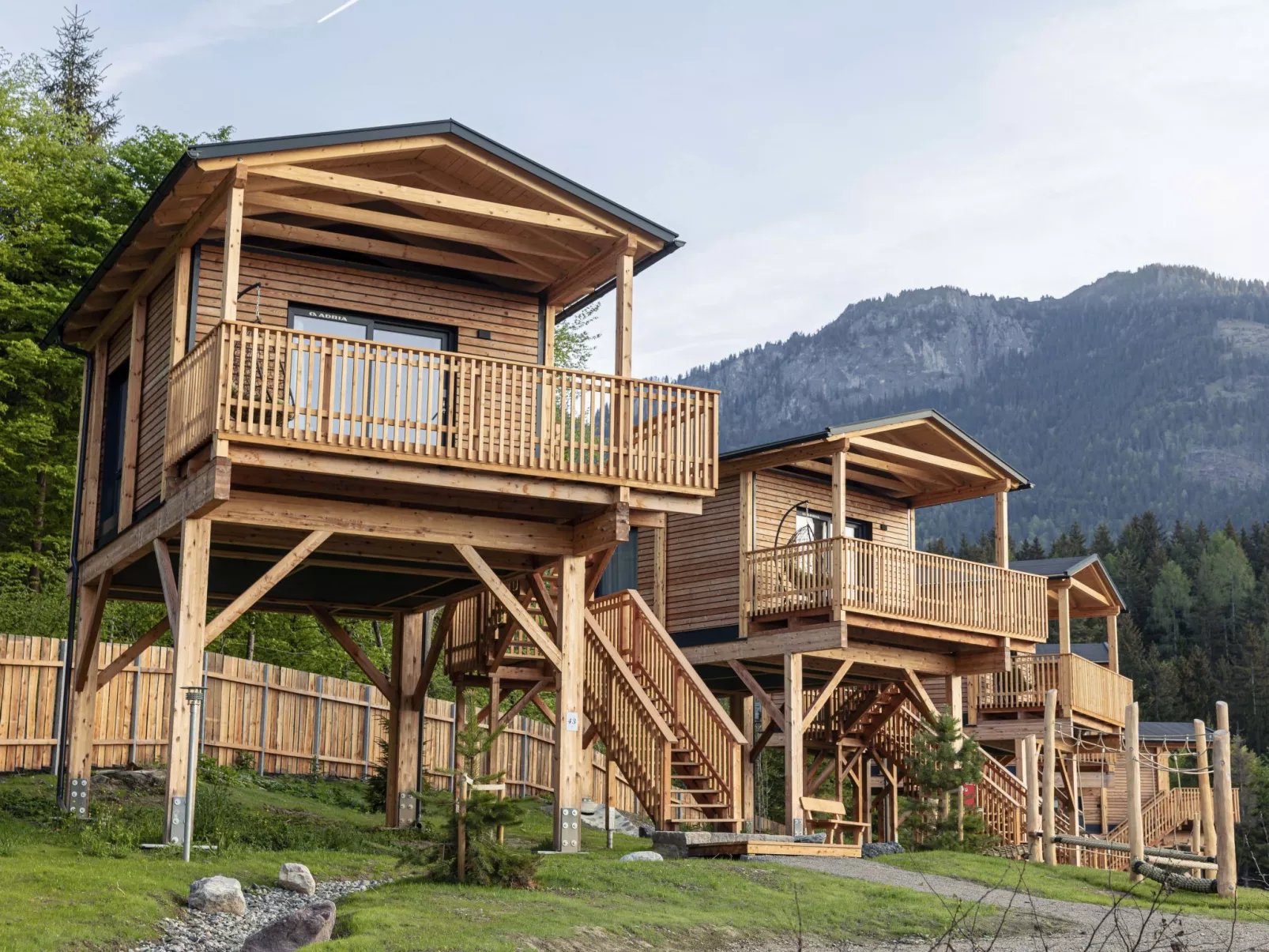 Premium Baumhaus mit 1 Schlafzimmer-Buiten