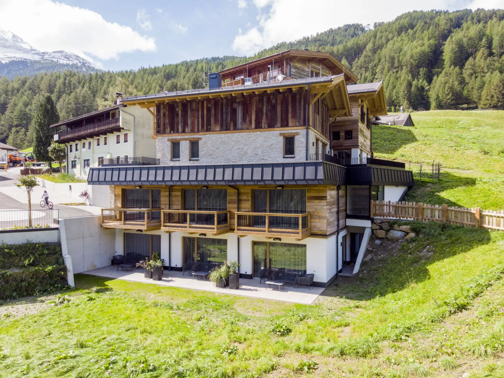 Appartement Mont Blanc-Buiten
