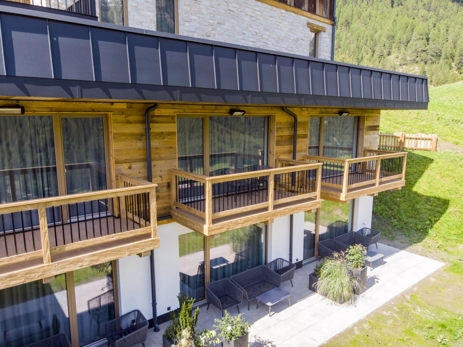 Appartement Mont Blanc-Buiten