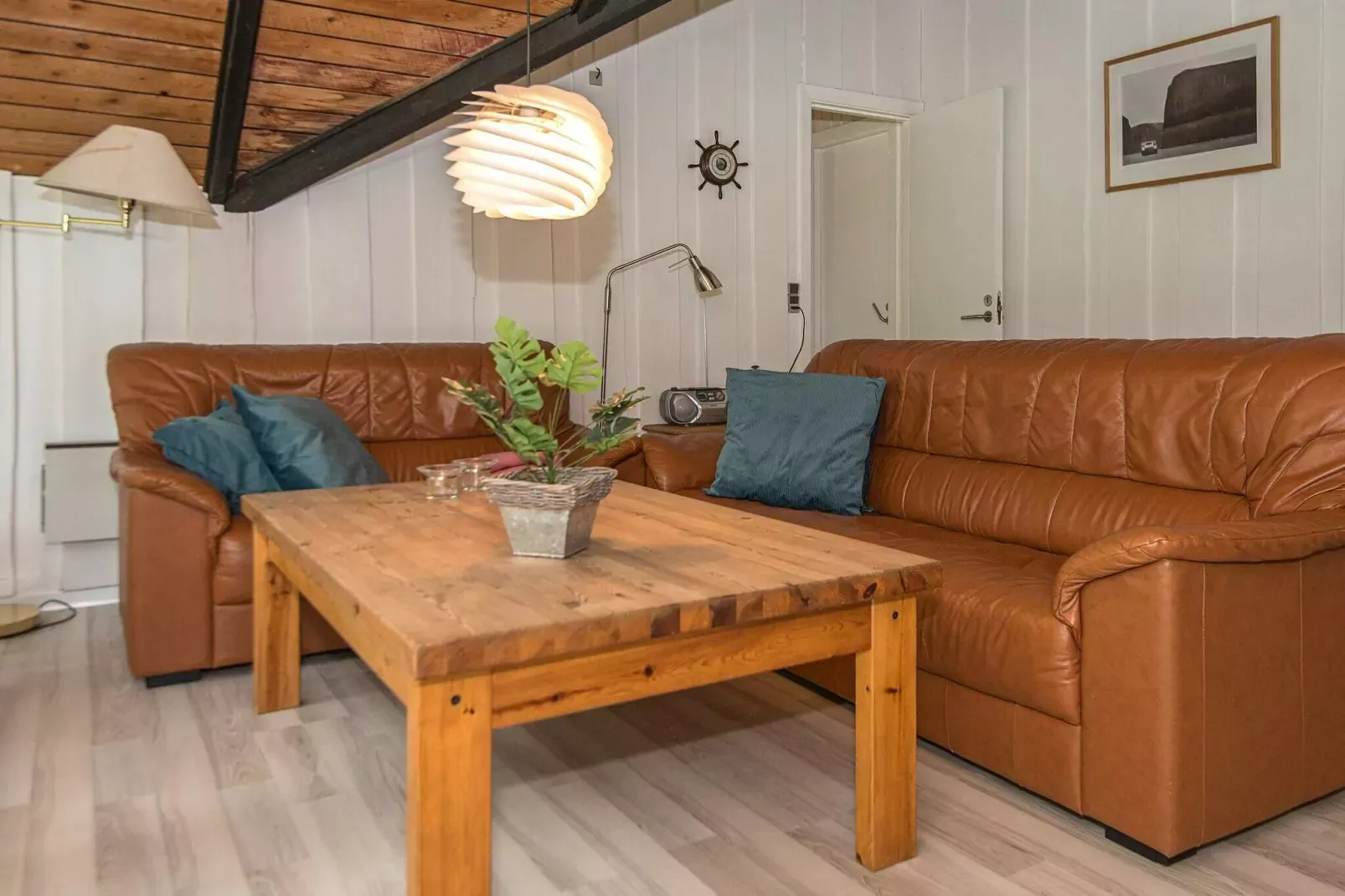 Afgelegen oase bij Kvie-meer-By Traum