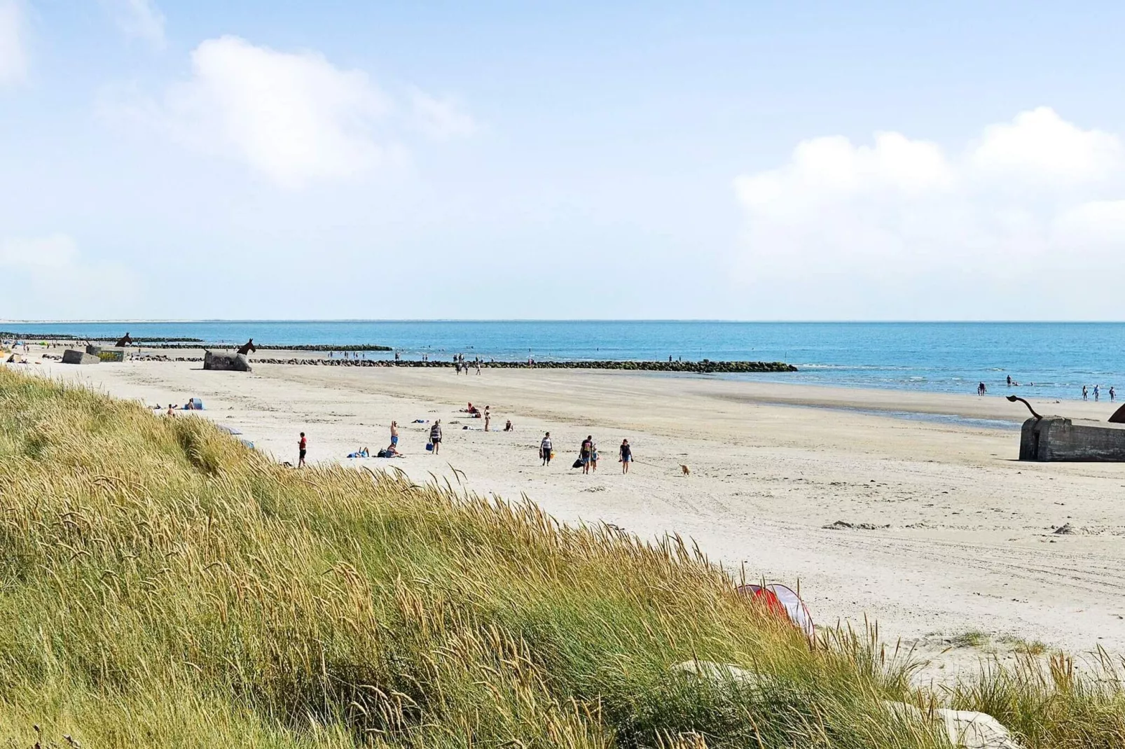 Luxe Strandverblijf in Blavand-By Traum-Uitzicht