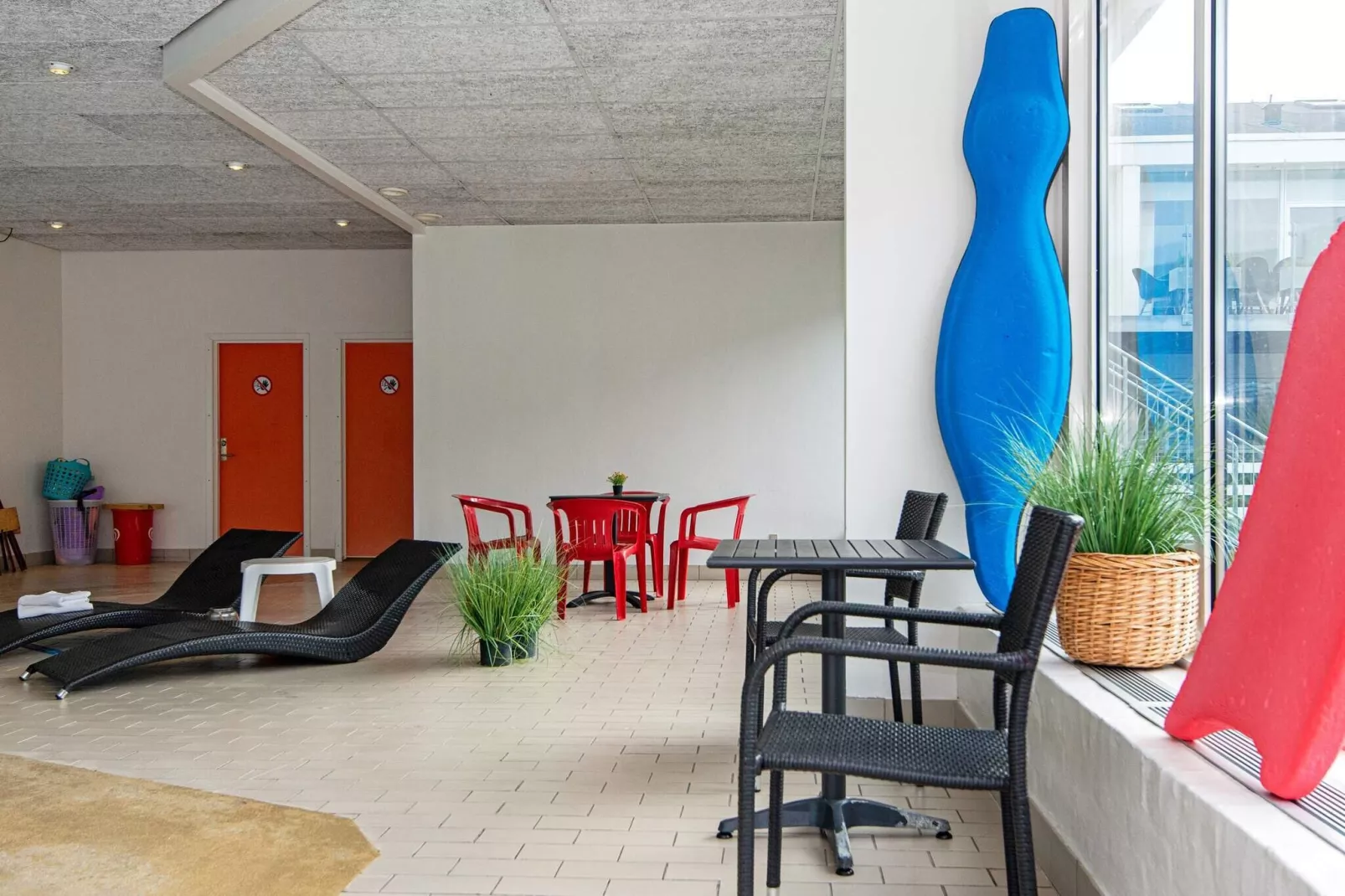3 room,ground floor Premium-Zonnekamer
