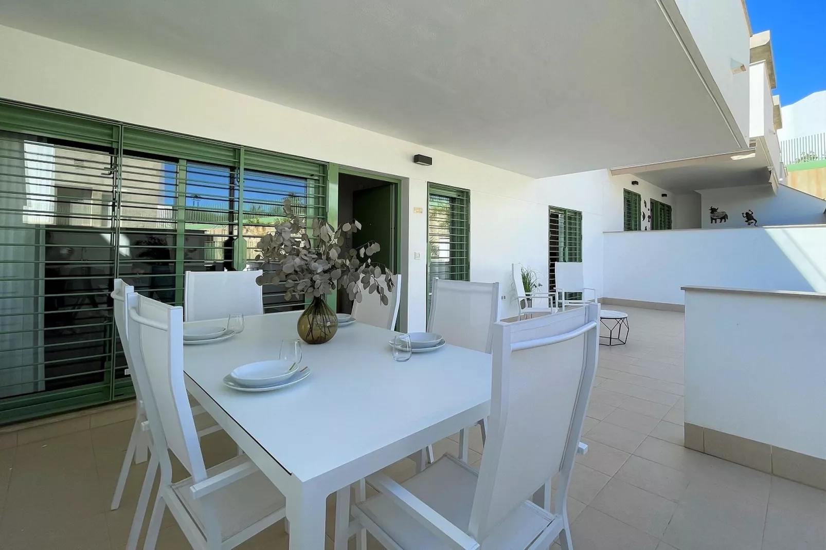 Apartamento Mojácar-Buitenkant zomer