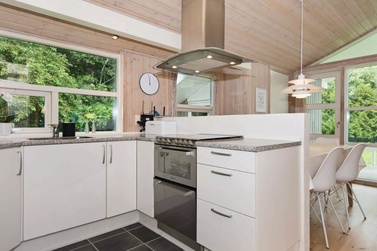 Lichte Cottage-oase in Silkeborg-By Traum-Binnen