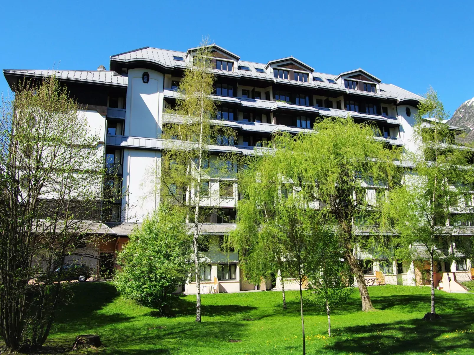 Le Chamois Blanc-Buiten