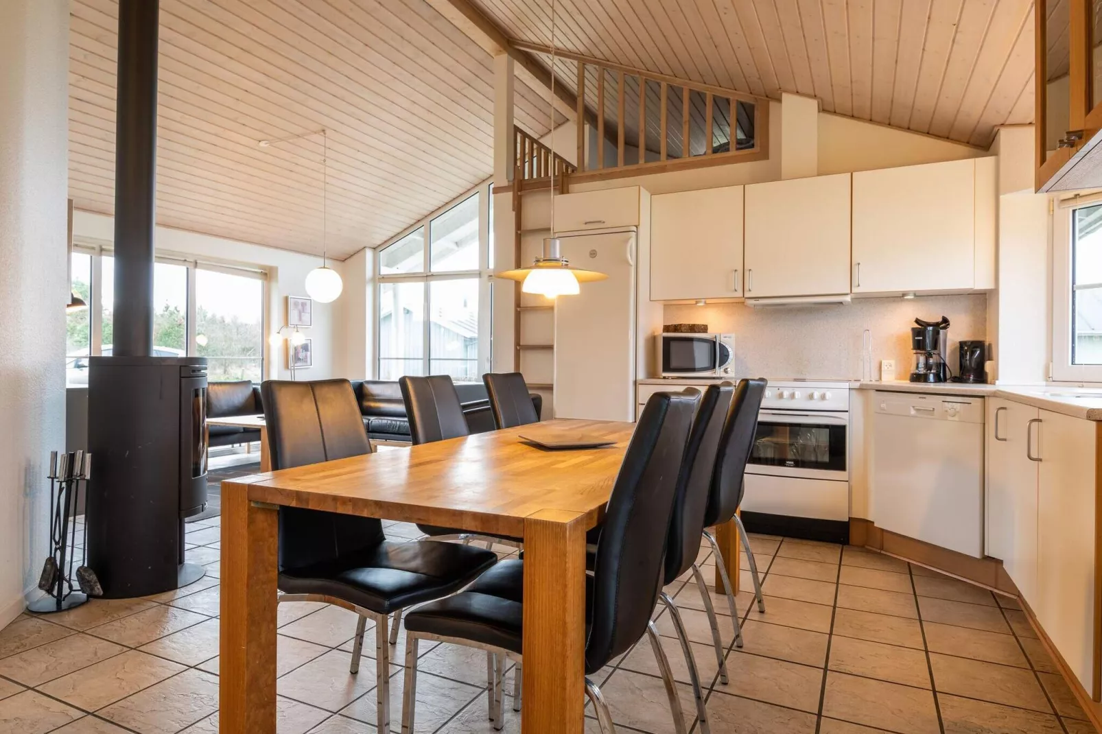 6 persoons vakantie huis in Nørre Nebel - Binnen