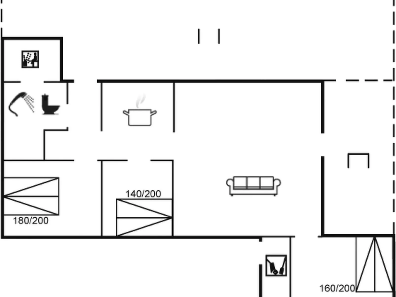 "Fasti" - 300m from the sea-Binnen