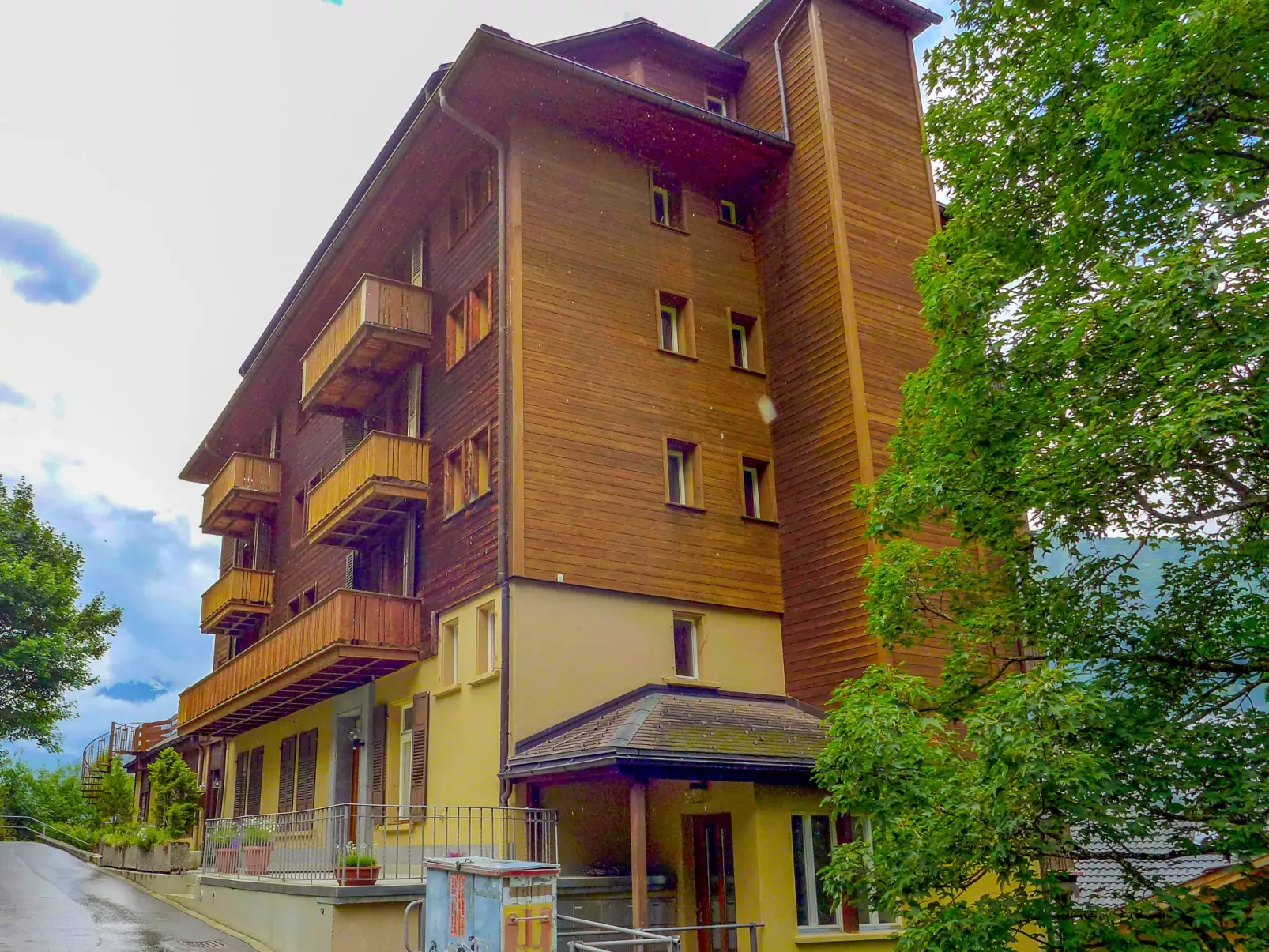 Schweizerhof Apt. B-Buiten