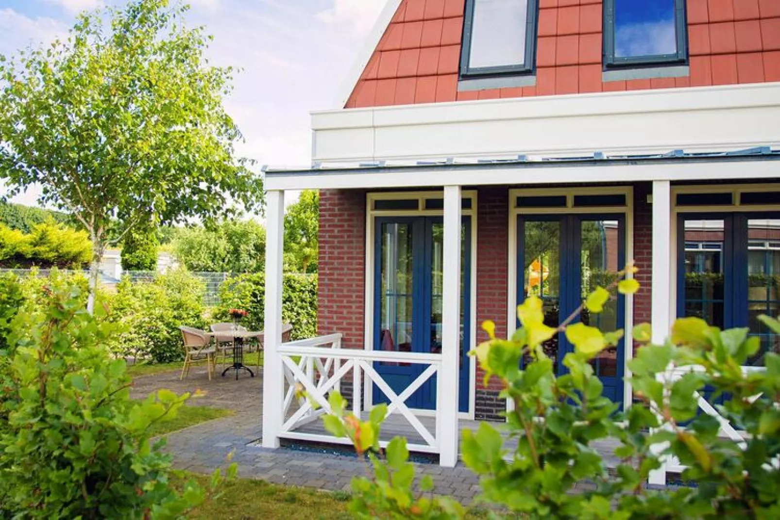 Holiday park Tulp & Zee, Noordwijk aan Zee-Bungalow 6 Personen-Buitenkant zomer