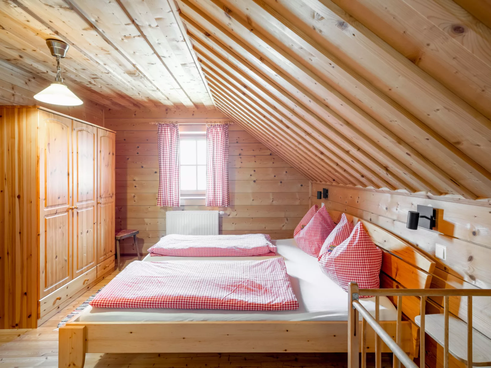 Steiners Blockhütte-Binnen