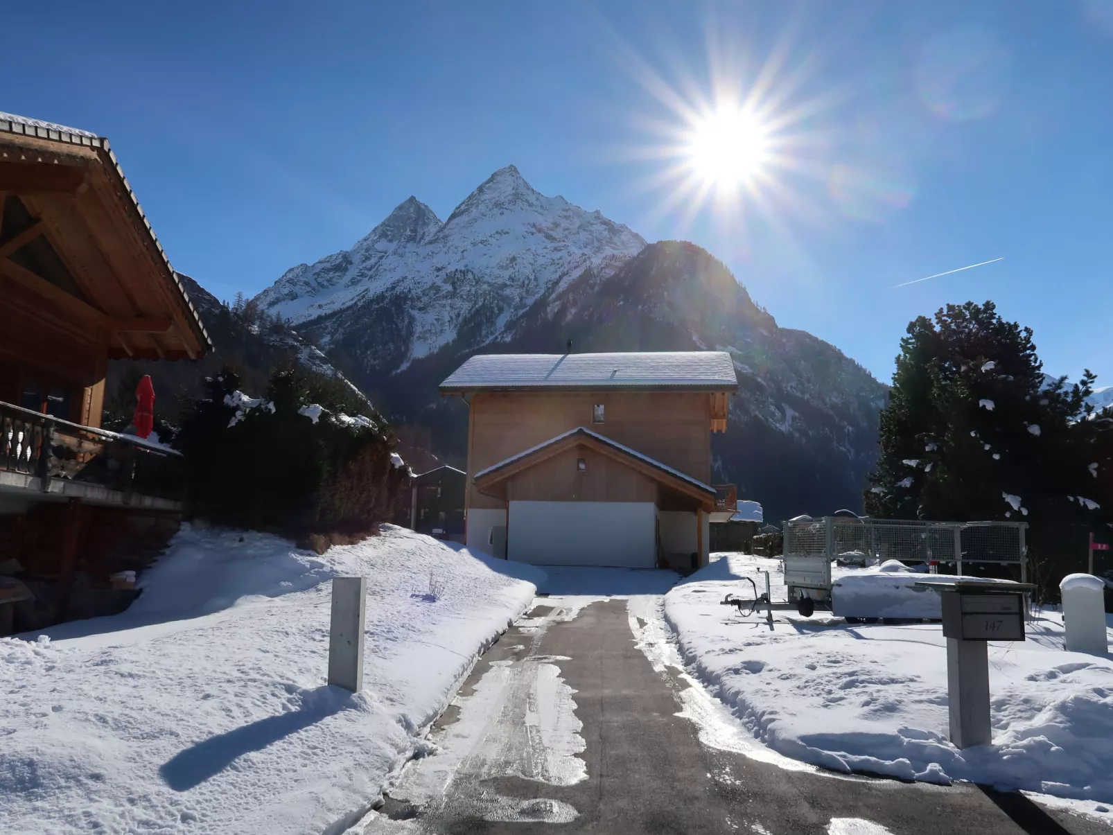 Chalet Molignon-Buiten