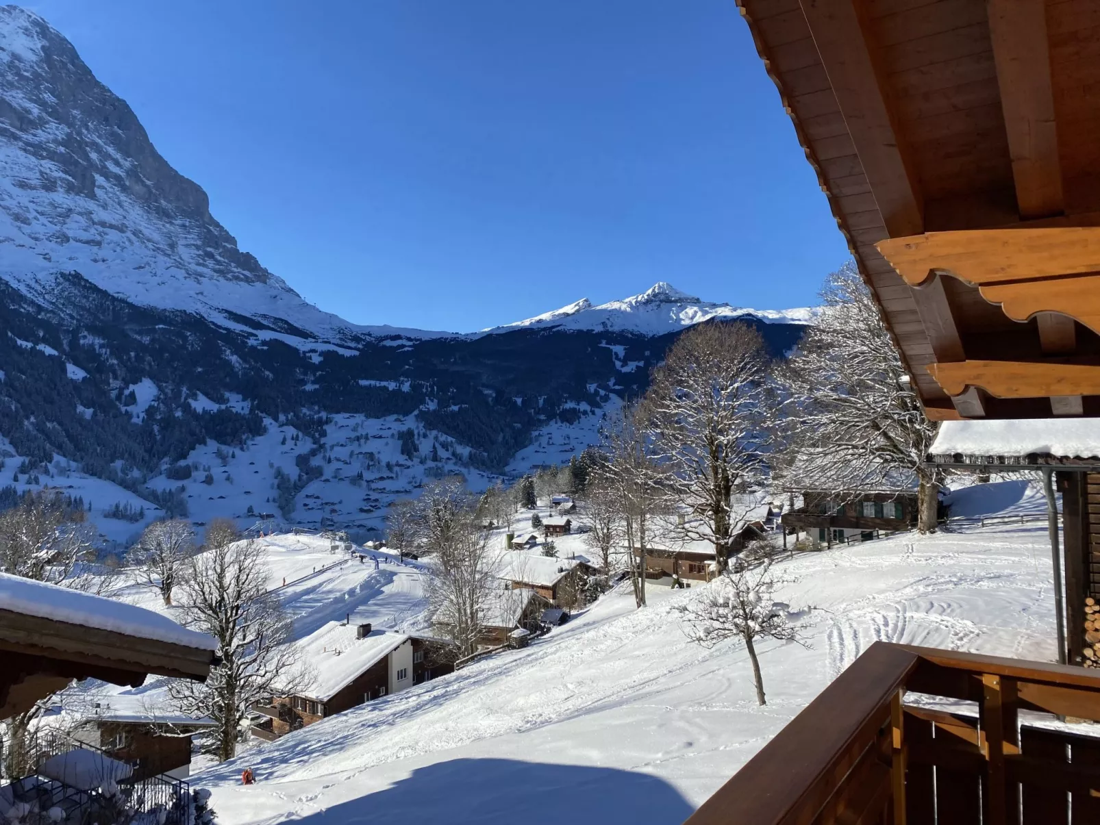 Chalet Snowflake-Buiten